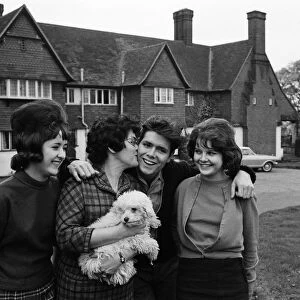 Cliff Richard at his tudor style mansion at Upper Nazeing, Essex