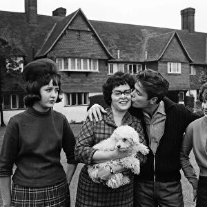 Cliff Richard at his tudor style mansion at Upper Nazeing, Essex