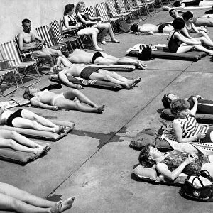 Clifton swimming pool. 14th May 1965