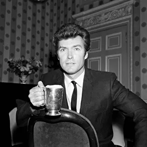 Clint Eastwood Actor in Manchester - June 1967