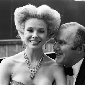 Clive James and Pamela Stephenson pictured at London Weekend television. 27th May 1981 Clive James and Pamela Stephenson pictured at London Weekend television. 27th May 1981