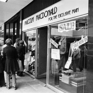 Clothes Shop owned by Malcolm MacDonald, Newcastle United Striker Clothes Shop owned by Malcolm MacDonald, Newcastle United Striker