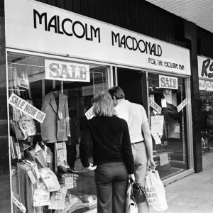 Clothes Shop owned by Malcolm MacDonald, Newcastle United Striker Clothes Shop owned by Malcolm MacDonald, Newcastle United Striker