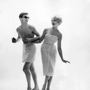 Clothing Beach. His and Hers'theme. They Clothing Beach. His and Hers'theme. They
