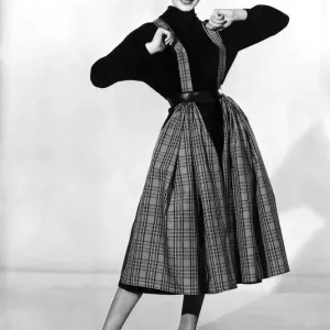 November 1954 Clothing Fashion Print