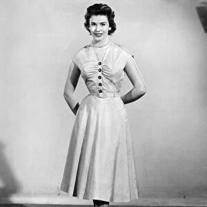 Clothing Fashion 1955. February 1955