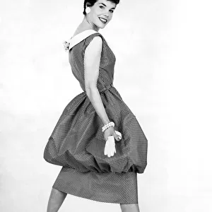 Clothing Fashion 1956. February 1956 P021292