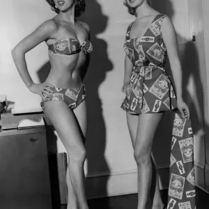 Clothing Fashion Beachwear. Model number 1271 bikini and play jacket with skirt in cotton Clothing Fashion Beachwear. Model number 1271 bikini and play jacket with skirt in cotton