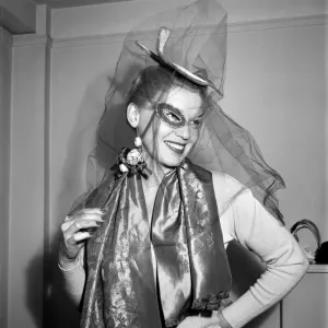 Vintage Clothing Print: 1950s Fashion Hats