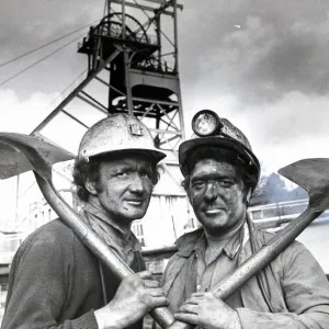 Coal Miners' Final Shift at Britannia Colliery Print, 1983 Coal Miners' Final Shift at Britannia Colliery Print, 1983