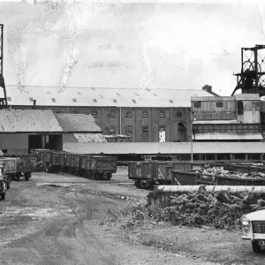 Coal Mining Print - Penallta Colliery, Hengoed, Wales 1970 Coal Mining Print - Penallta Colliery, Hengoed, Wales 1970