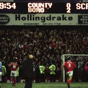 Coca Cola Cup Semi Final First Leg, Stockport 0 - 2 Middlesbrough, held at Edgeley Park Coca Cola Cup Semi Final First Leg, Stockport 0 - 2 Middlesbrough, held at Edgeley Park