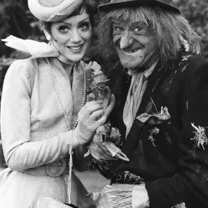 Lorraine Chase as Dolly Clothespeg with Jon Pertwee Print 1980