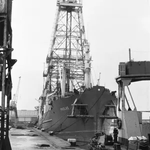 The Coe Metcalf Drill Survey Ship Pholas Print, Hull 1984 The Coe Metcalf Drill Survey Ship Pholas Print, Hull 1984