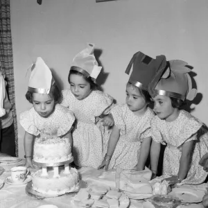 The Cole Quads 4th Birthday Print, 13th September 1954