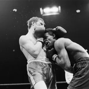 Colin Jones v Kirkland Laing Print, British Welterweight Title Fight