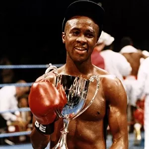 Colin McMillan boxer the new Commonwealth featherweight champion after beating Percy