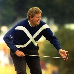 Colin Montgomerie golfer circa 1990
