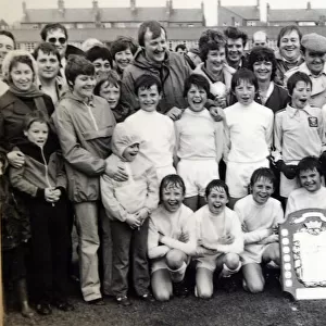 Collect picture shows Deeside Primary Schools FA team from 1980-1981