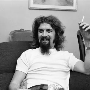 Le comédien Billy Connolly de Glasgow qui a maintenant atteint le grand public ouvre à Londres pour un.