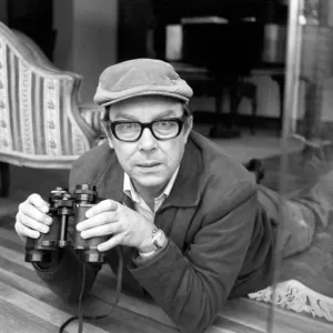 Eric Morecambe Print 1971 Hertfordshire Home Photo
