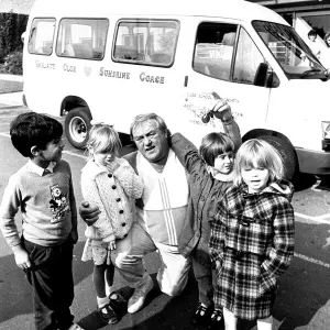 Les Dawson Presents 10,000 Mini Coach Print October 1987 Les Dawson Presents 10,000 Mini Coach Print October 1987