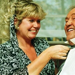 Comedian Les Dawson with wife Tracy dbase MSI