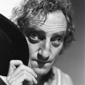 Comedian Marty Feldman poses for Mirror cameraman Ron Burton after his interview with Comedian Marty Feldman poses for Mirror cameraman Ron Burton after his interview with