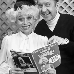 Comedian Norman Vaughan joints Barbara Windsor to look at her newly published book Comedian Norman Vaughan joints Barbara Windsor to look at her newly published book