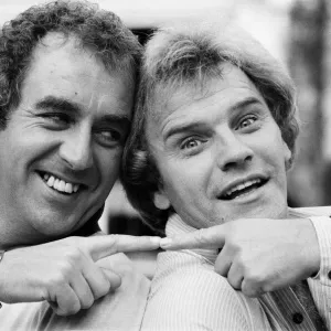 Freddie Starr and Lennie Bennett Print, October 1982 Freddie Starr and Lennie Bennett Print, October 1982