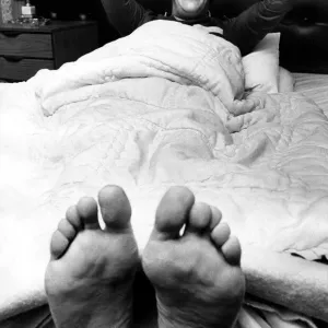Bernard Bresslaw in Double Bed Print, 14th December 1972