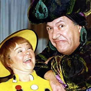 Comic actor, Bernard Bresslaw, appeared in the pantomine Aladdin