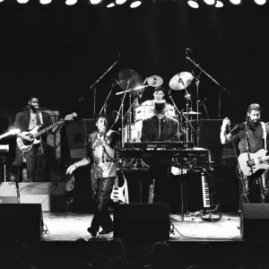 The Commodores seen here performing on stage at Leas Cliff Hall, Folkestone The Commodores seen here performing on stage at Leas Cliff Hall, Folkestone