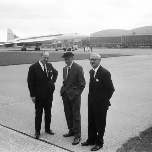 Concorde 002, the British assembled second of the Anglo-French supersonic airliners