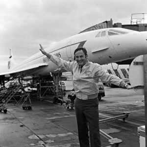Concorde 10th anniversary of London to New York route. London Airport. 22nd November 1987