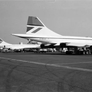 Concorde Print at London Airport, 24th May 1976