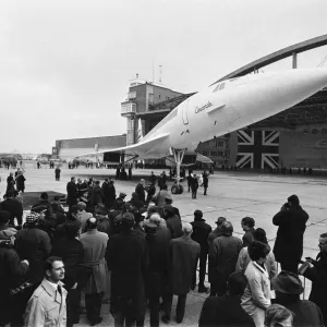 Concorde Prototype 001 Print: Toulouse Unveiling, December 1967