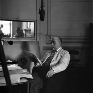 Conductor Sir Thomas Beecham. June 1950 O24826 Conductor Sir Thomas Beecham. June 1950 O24826