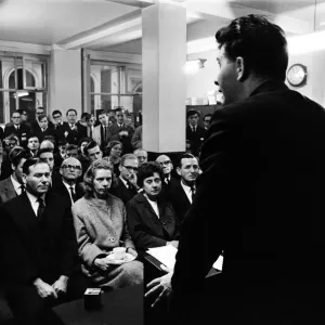 Peter Griffiths with Young Conservatives, London Print 1964 Peter Griffiths with Young Conservatives, London Print 1964