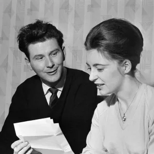 Conservative MP for Smethwick, Peter Griffiths and his wife Jeannette. 9th November 1964 Conservative MP for Smethwick, Peter Griffiths and his wife Jeannette. 9th November 1964
