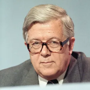 The Conservative Party Conference, Blackpool. Deputy Prime Minister, Geoffrey Howe The Conservative Party Conference, Blackpool. Deputy Prime Minister, Geoffrey Howe
