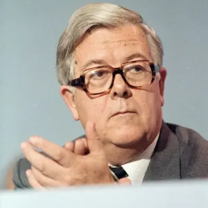 The Conservative Party Conference, Blackpool. Deputy Prime Minister, Geoffrey Howe The Conservative Party Conference, Blackpool. Deputy Prime Minister, Geoffrey Howe