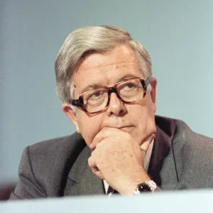 The Conservative Party Conference, Blackpool. Deputy Prime Minister, Geoffrey Howe The Conservative Party Conference, Blackpool. Deputy Prime Minister, Geoffrey Howe