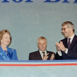 The Conservative Party Conference, Blackpool. Pictured, Margaret Thatcher The Conservative Party Conference, Blackpool. Pictured, Margaret Thatcher