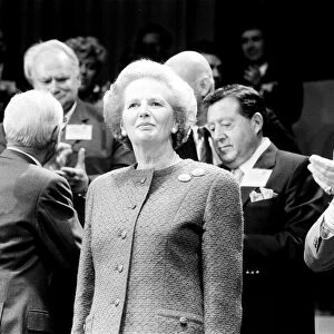 Conservative Party rally at Wembley during the 1987 election campaign