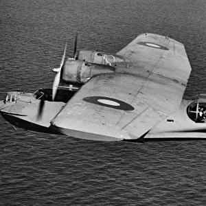 Consolidated PBY Catalina, an American flying boat, operating with RAF Coastal Command