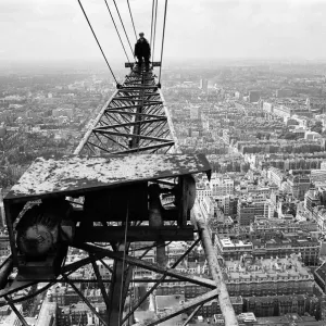 Construction of the GPO Tower, London Print 15th July 1964