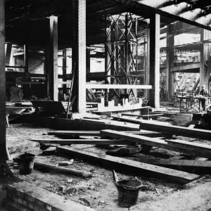 Construction of the new Daily Mirror printing site at Back Hill Construction of the new Daily Mirror printing site at Back Hill