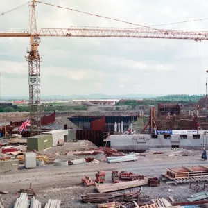 Construction of Tees Barrage Print - 18th May 1993