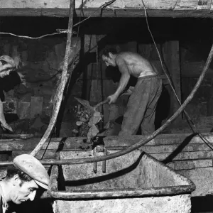 Construction of the Victoria Line under the streets of London 29th October 1964 Construction of the Victoria Line under the streets of London 29th October 1964